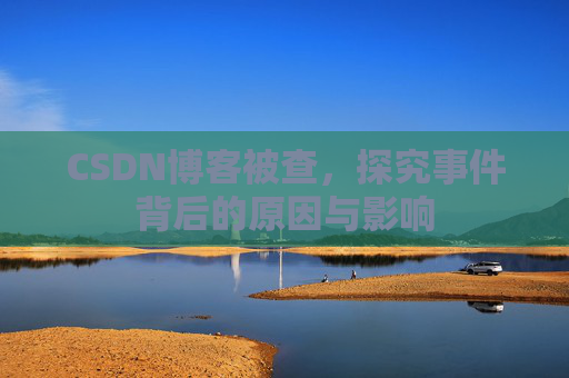 CSDN博客被查，探究事件背后的原因与影响